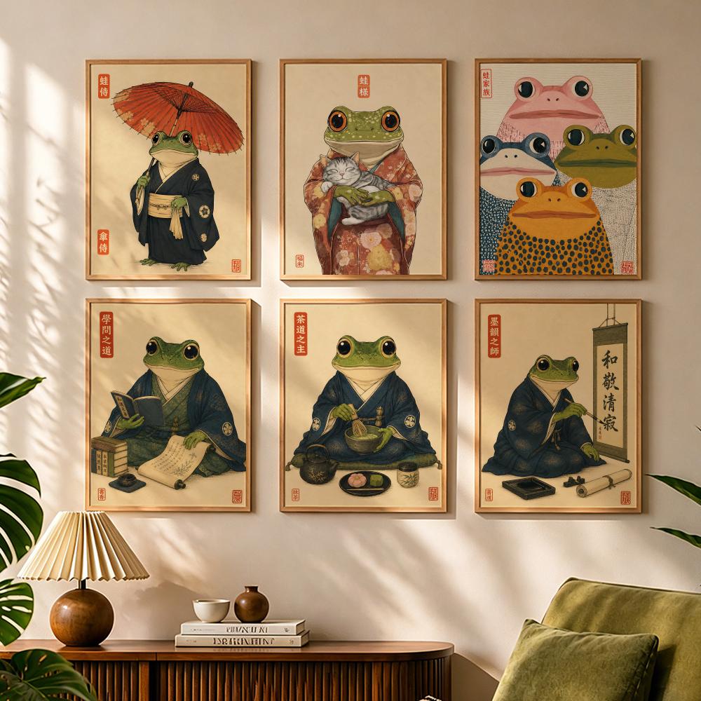 Lifestyle Of Japanese - Póster de lienzo con caligrafía y