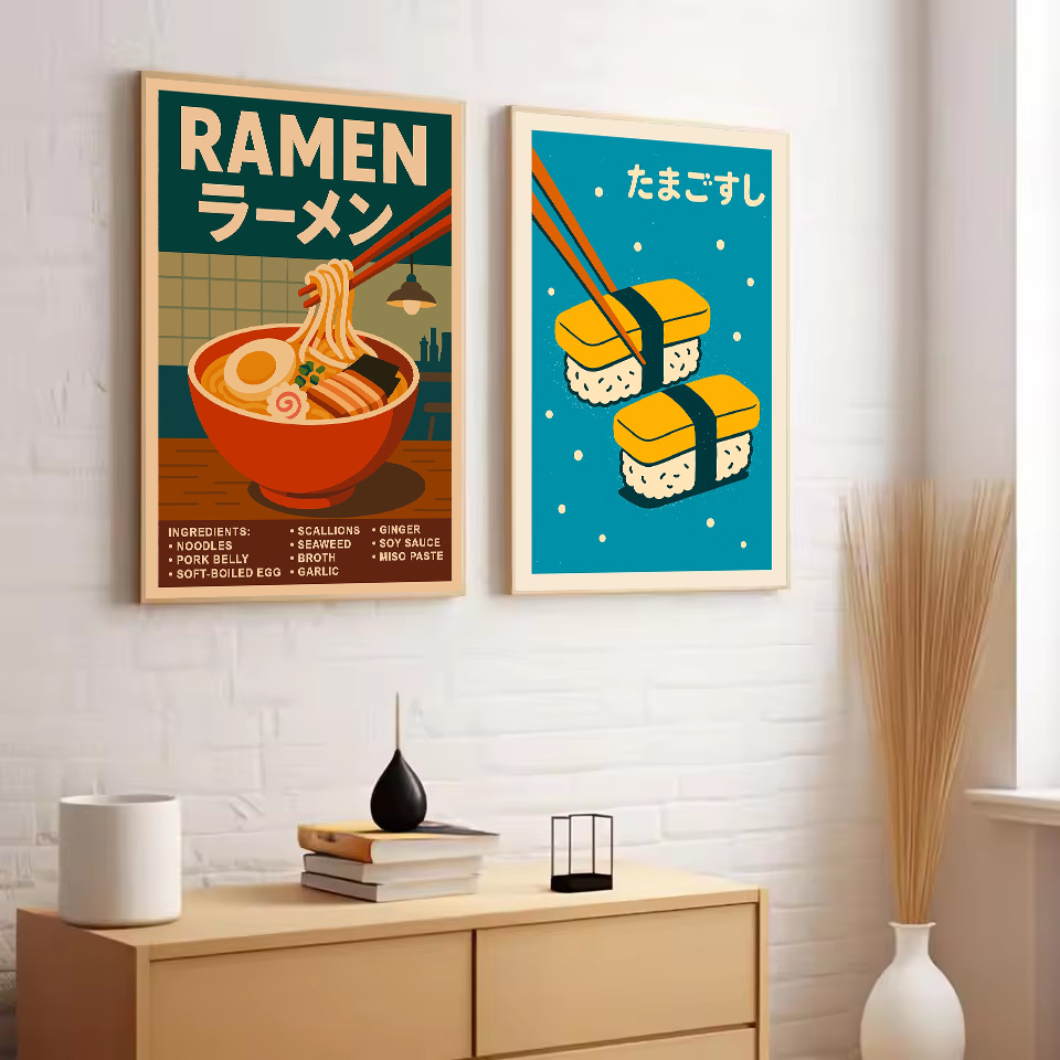 Póster Retro Abstracto de Cult - Japanese Lifestyle Culture reseña y precio