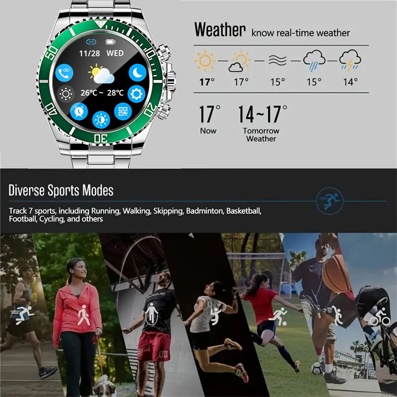 Aiweile-reloj inteligente AW12 - Japanese Man Lifestyle reseña y precio