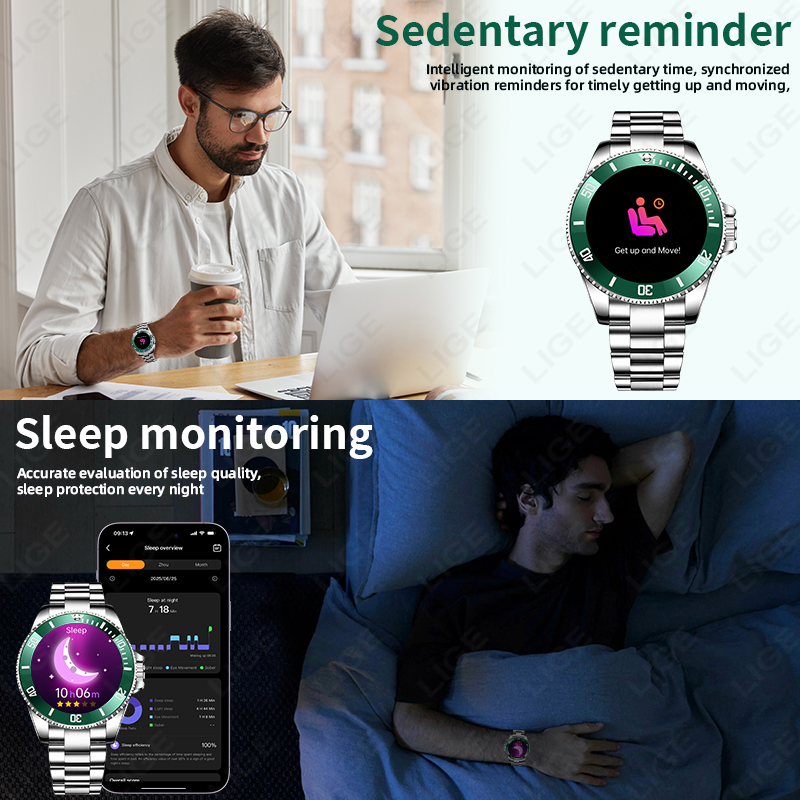 Reloj Inteligente LIGE 2026 de - Japanese Man Lifestyle reseña y precio