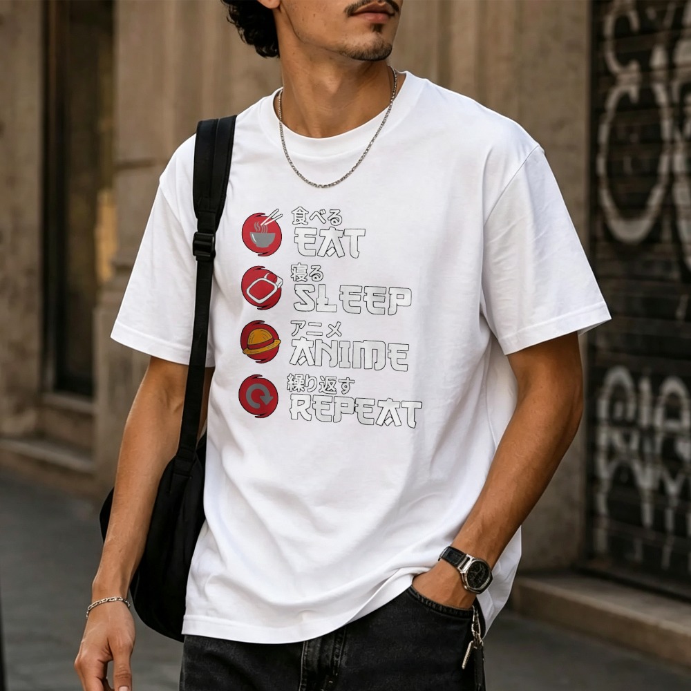 Camiseta de algodón para hombr - Japanese Man Lifestyle reseña y precio