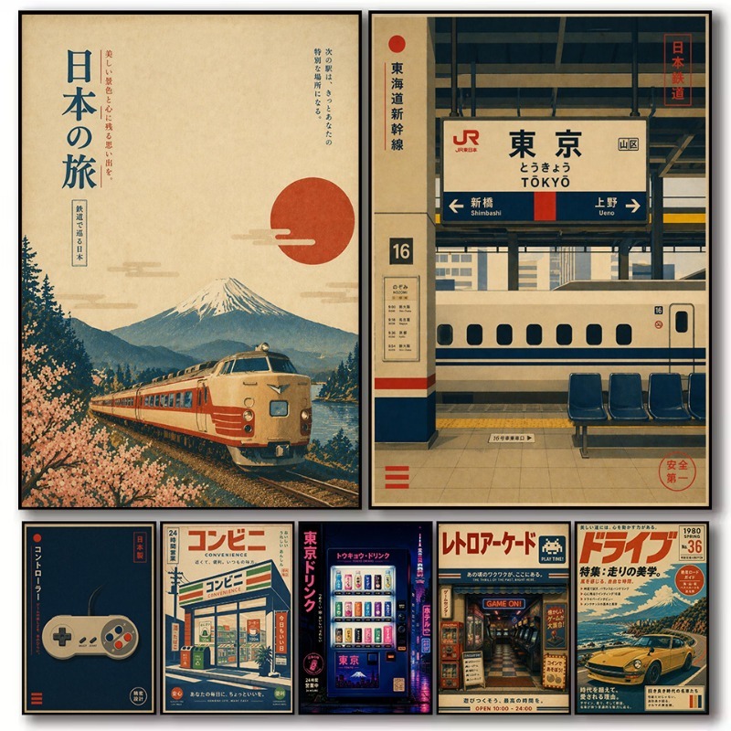 Póster de Lona con Diseño de T - Japanese Lifestyle And Traditions reseña y precio