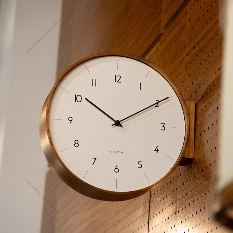 Reloj de pared de doble cara d - Lifestyle Of Japanese reseña y precio