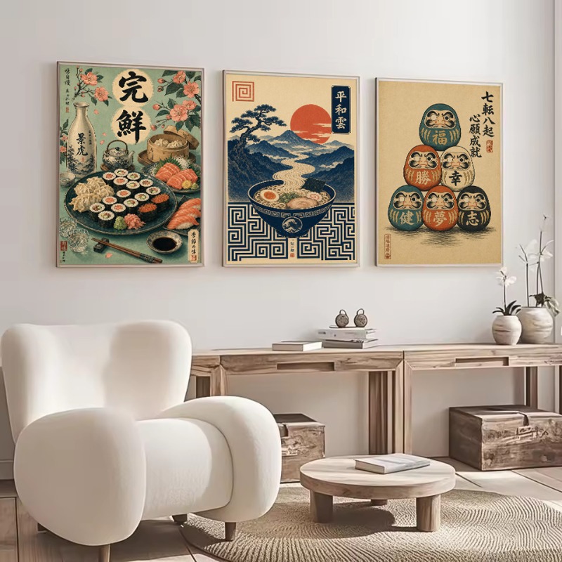 Póster estético vintage minima - Japanese Lifestyle Culture reseña y precio