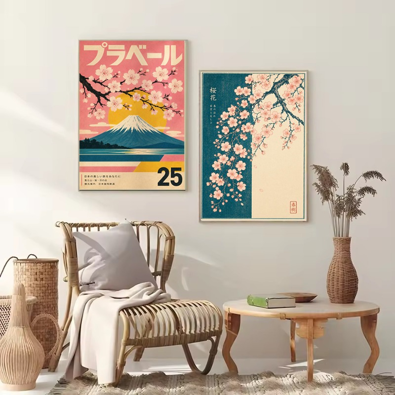 Póster estético vintage minima - Japanese Lifestyle Culture reseña y precio