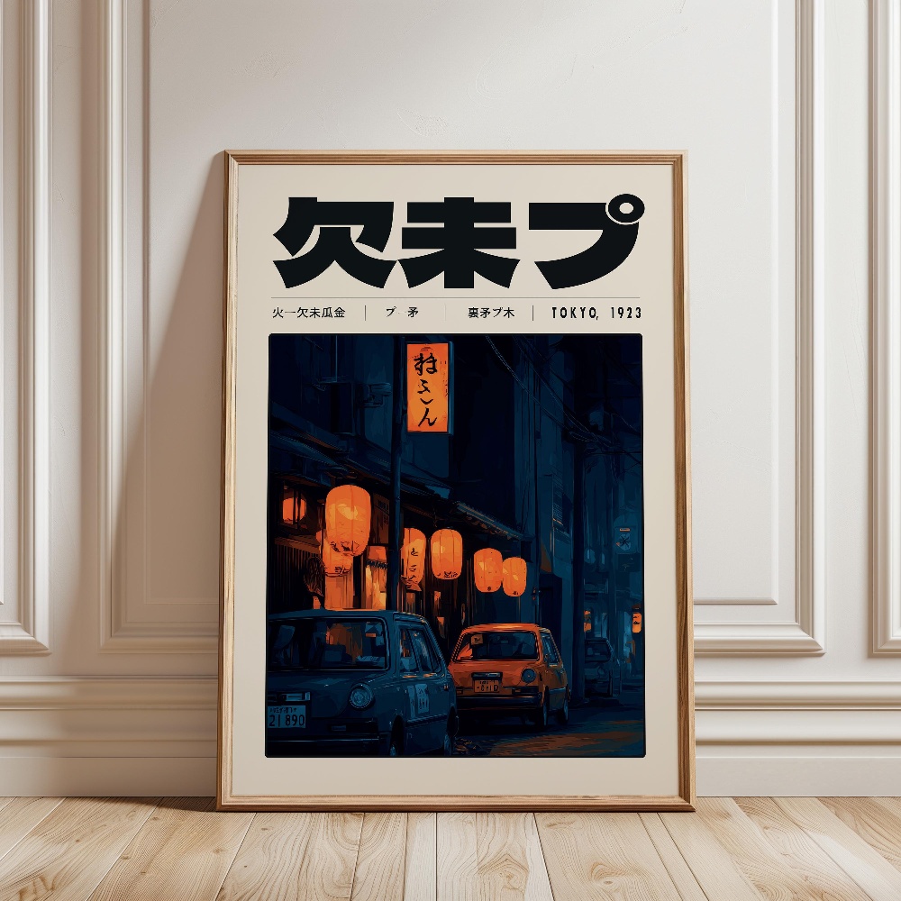 Pósteres de estilo japonés con - Japanese Lifestyle Culture reseña y precio